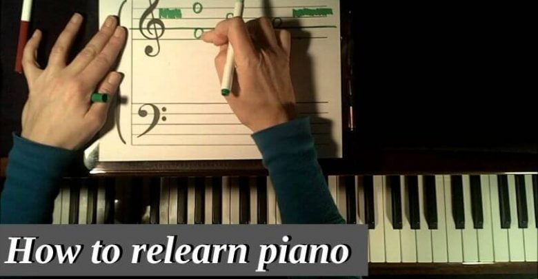 How to Relearn Piano: getting back into piano easily
