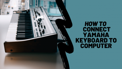 How to connect yamaha keyboard to computer