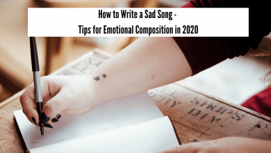 How to write a sad song - Tips for emotional composition in 2020